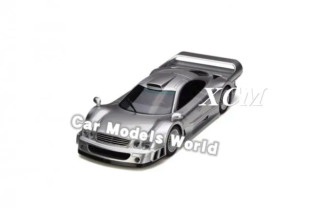 Полимерная модель автомобиля для GT Spirit CLK GTR Coupe(серебро) 1:18+ маленький подарок