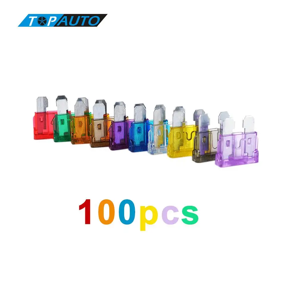 100 шт./лот ассортимент смешанных автомобильных стандартных лезвий