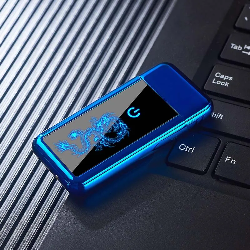 Электронная зажигалка для курения сигарет Tungsten Turbo нагреватель с полноэкранным