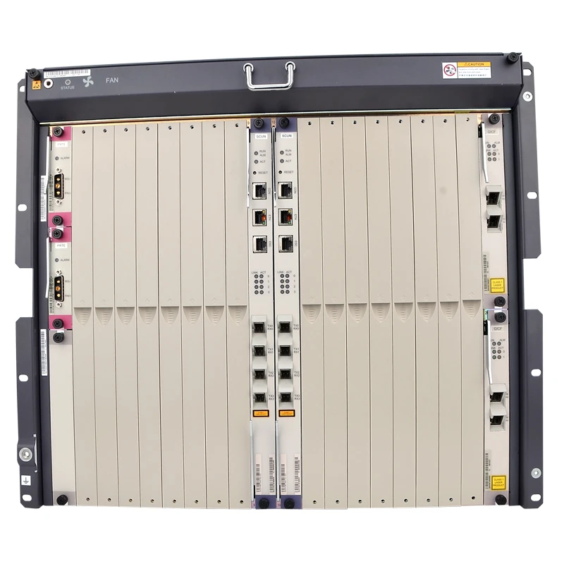 MA5680T GPON OLT оборудование Оптический линейный терминал 100% оригинал Новый HW с 2 * SCUN +