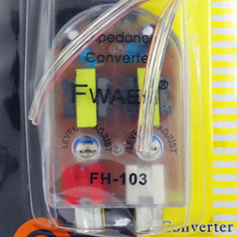 

Impedance Converter Car High quality Hot selling High to Low Speaker to RCA Line