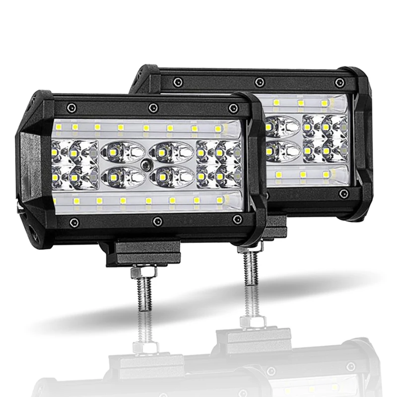 Рабочий свет 168 Вт свет бар пятно внедорожных светодиодных фар barre Led 4x4 дальнего света 5 дюймов комбинированный луч света для автомобиля противотуманная Светодиодная лампа