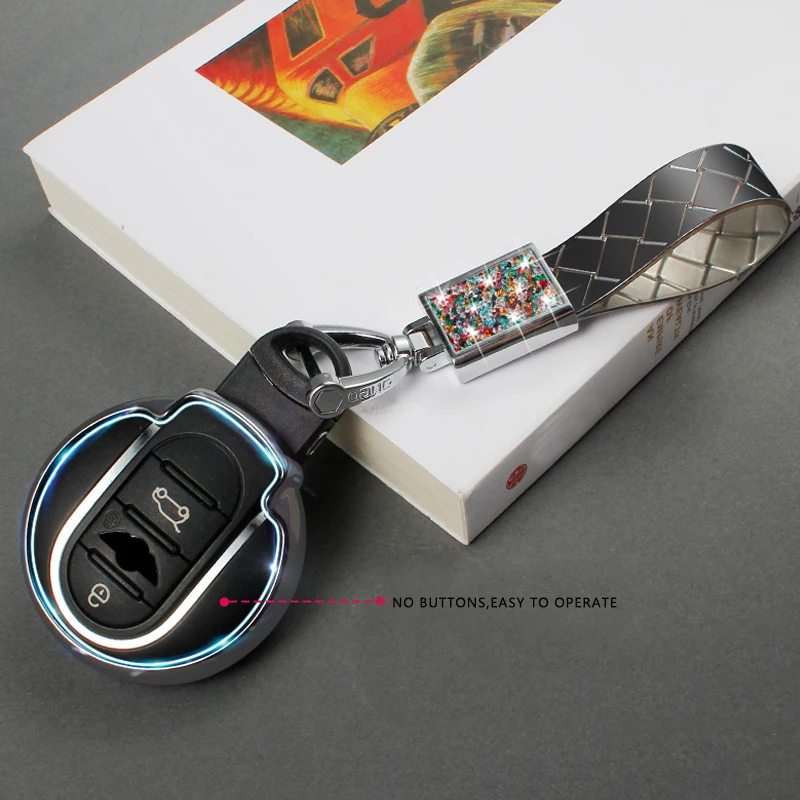 Чехол для ключей автомобиля защитный чехол брелок BMW MINI COOPER S JCW ONE F54 F55 F56 F57 F60 CLUBMAN