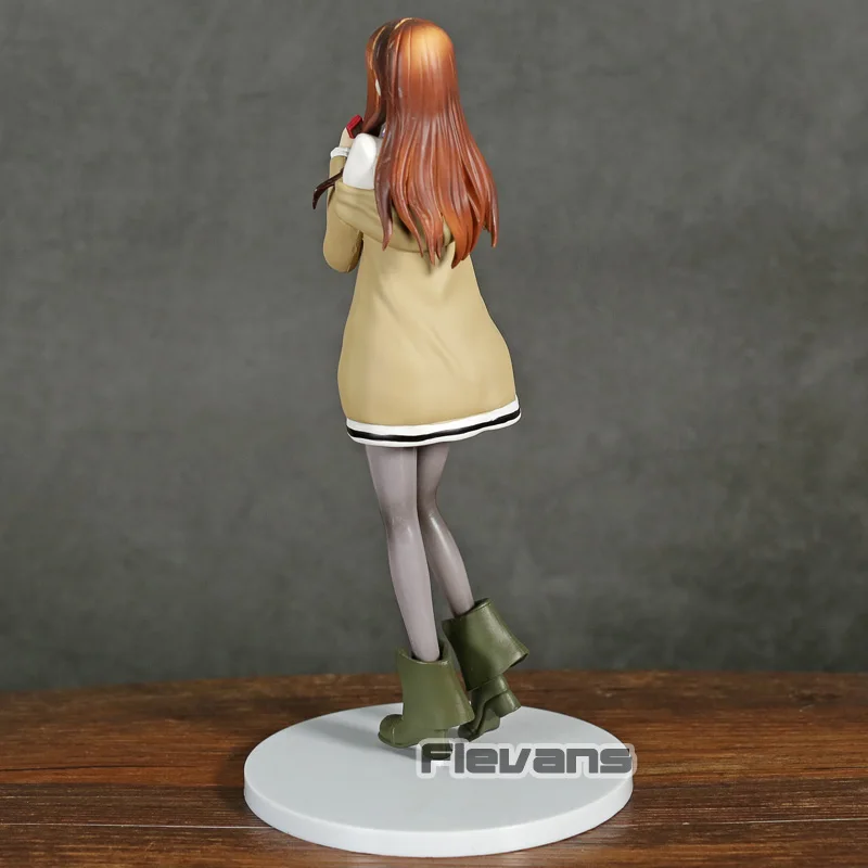Аниме Steins Gate Makise Kurisu 1/7 Масштаб ПВХ фигурка Коллекционная модель игрушки