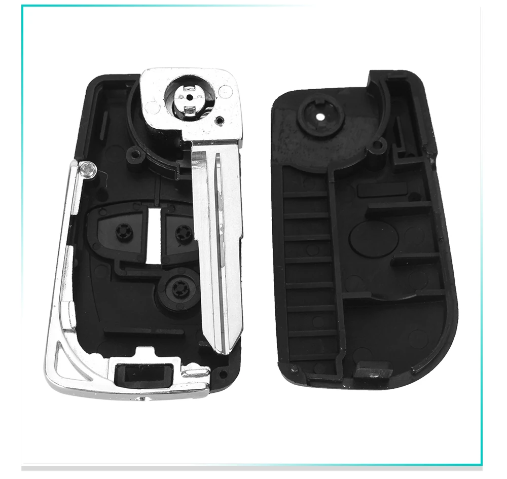 Dandkey Switchblade ключ для Mitsubishi ключ оболочки чехол 2 кнопки для Mitsubishi Outlander Grandis Pajero Lancer крышка с канавкой справа