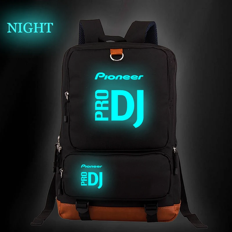 Повседневное Pioneer Pro Dj рюкзак с отражающими вставками для подростков мальчиков и девочек Для мужчин Для женщин рюкзаки большой вместимости, школьные сумки для подростков рюкзак на каждый день