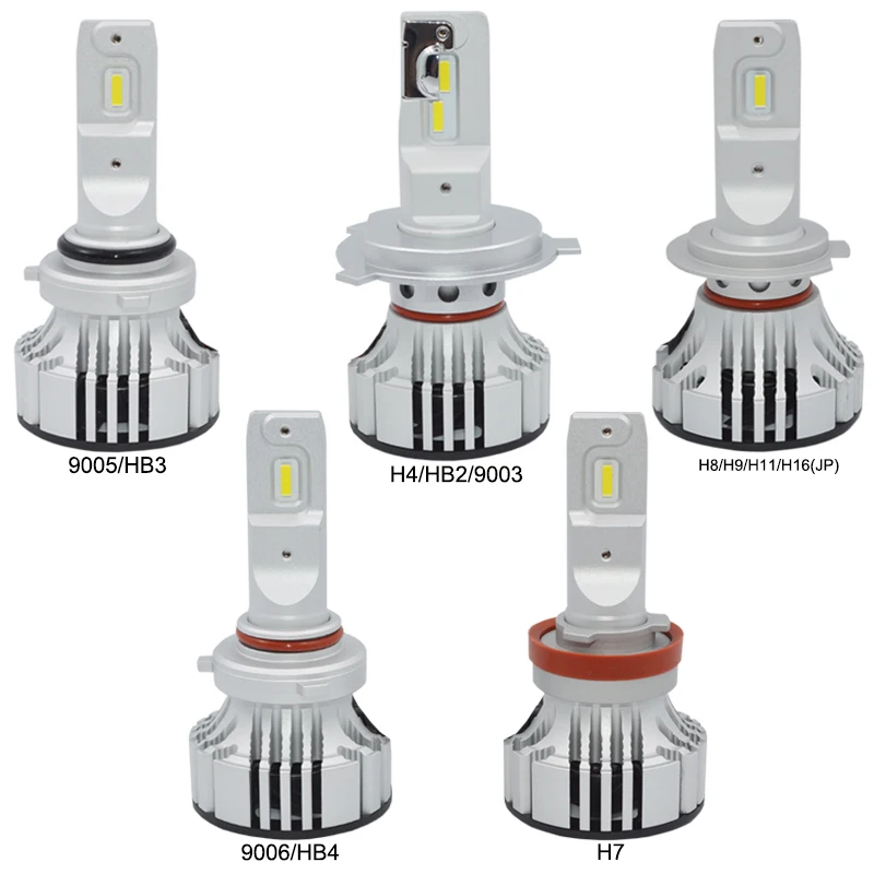 Очень яркий h4 светодиодный Hi/короче спереди и длиннее сзади) h7 h11 9006 9005 hb3 hb4 6500 К 72