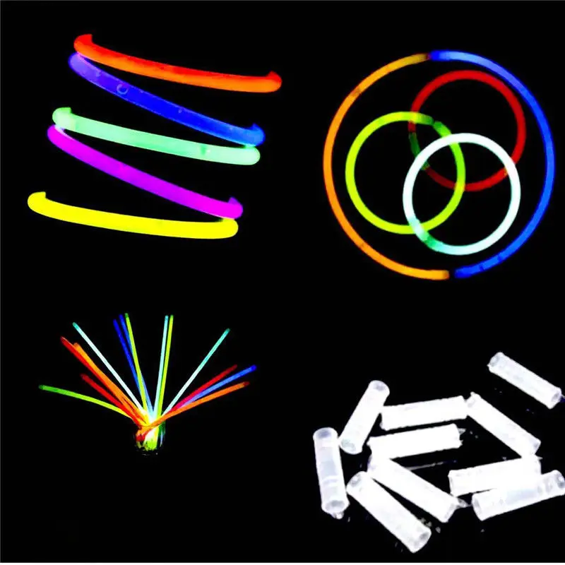 100 шт. светящиеся палочки 20 см разные цвета|party color|festival lightscolors light |