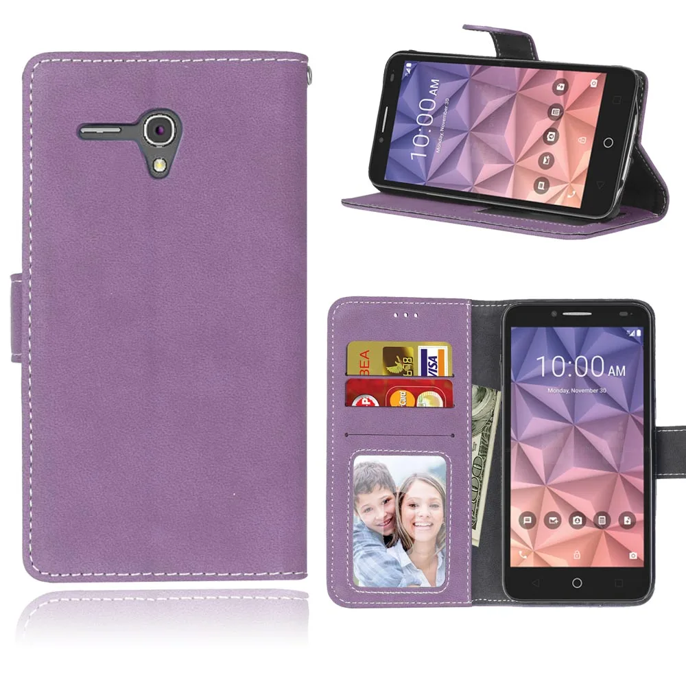 Case For Alcatel One Touch pop 3 5.5 inch OT5025 Phone Wallet Flip PU Leather &amp TPU Matte Cover for 5.5'' Bag | Мобильные