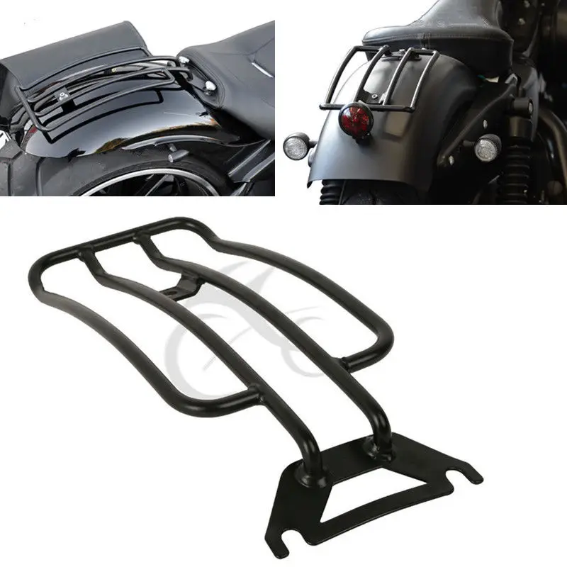 Задний Чемодан стойки задний багажник для велосипеда одно место Harley Touring Road King FLHR