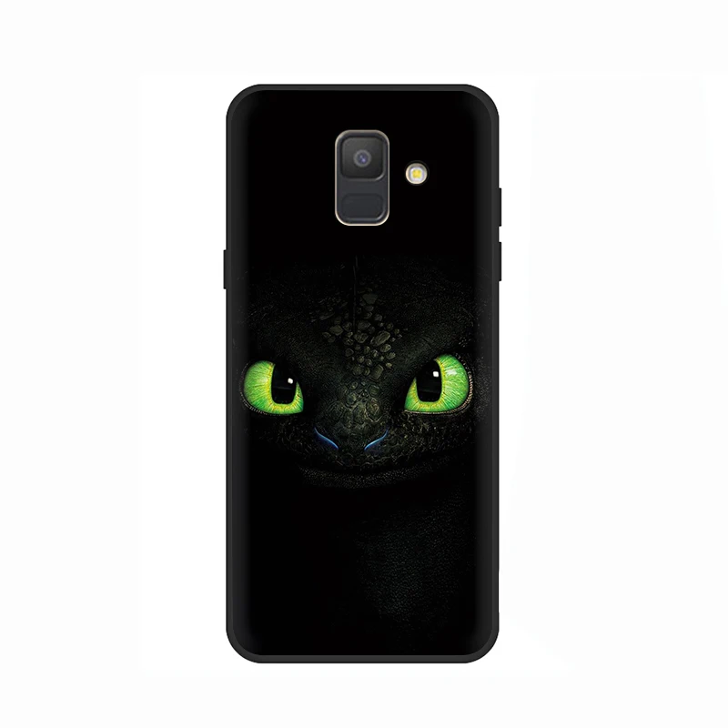 B3 Дракон Беззубик мягкий чехол для мобильного телефона чехол для samsung Galaxy A6 7 8 9 A10 30 40 50 70 J6 - Цвет: B3