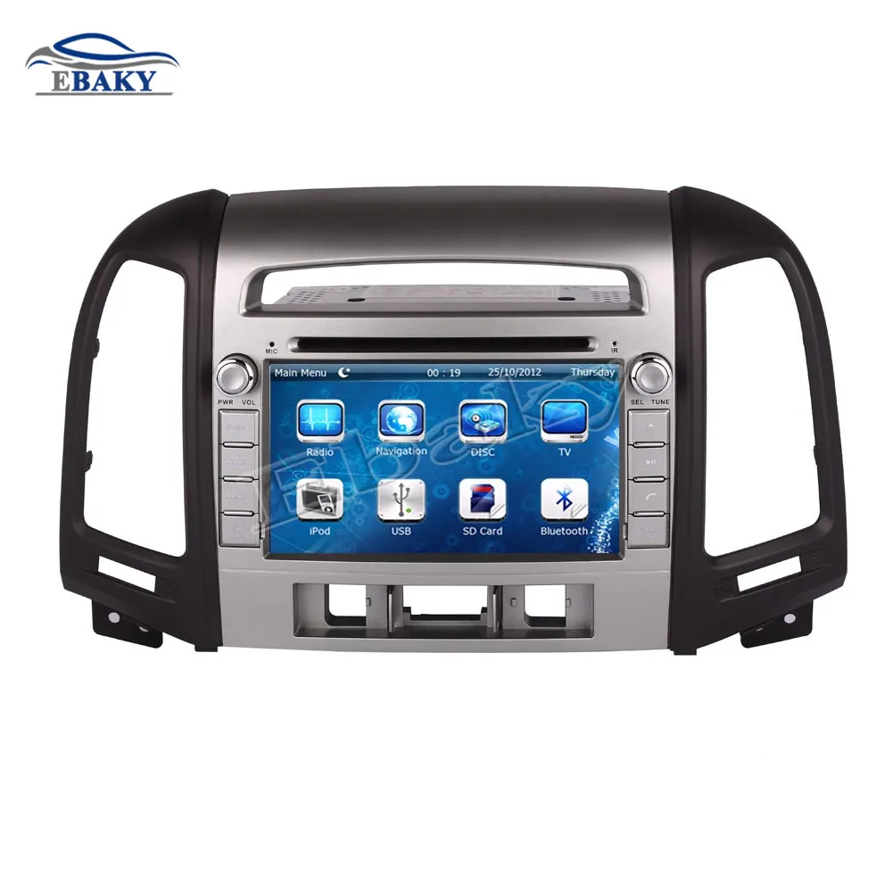 NaviTopia 7 inch dvd плеер автомобиля для hyundai Santa FE 2006 2007 2008 2009 2012 автомобилей мультимедиа