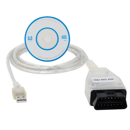VAG CAN PRO V5.5.1 FTDI FT245RL чип VCP OBD2 CAN BUS+ UDS+ K-line диагностический интерфейс USB кабель Поддержка для VW/для Audi/для сиденья - Цвет: VAG CAN PRO V5.5.1