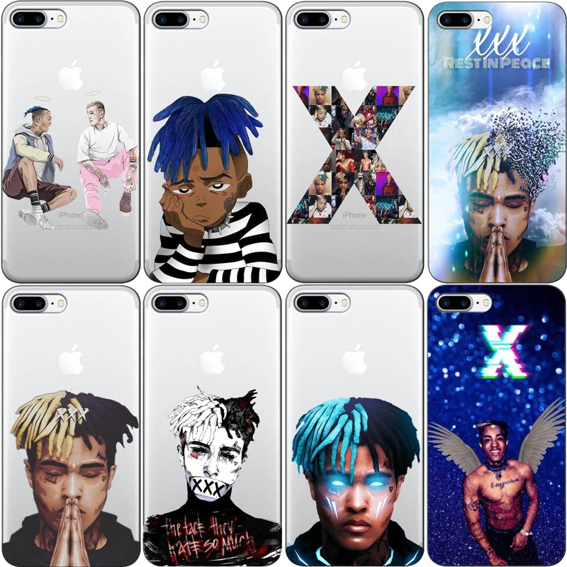 Новейшая мода xxxtentacion хип хоп Rapper Мягкий ТПУ чехол для телефона iPhone 11 11Pro MAXX 5 5S SE 6 XR