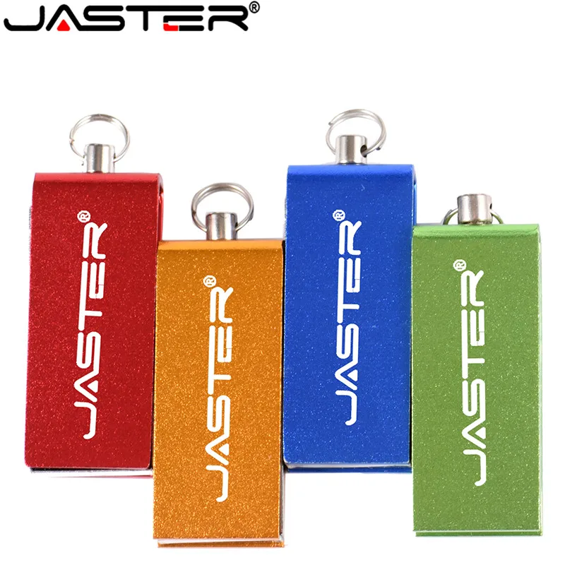 USB флеш-накопитель JASTER Mini Elf из нержавеющей стали 4 ГБ 8 16 32 64 водонепроницаемый 2 0
