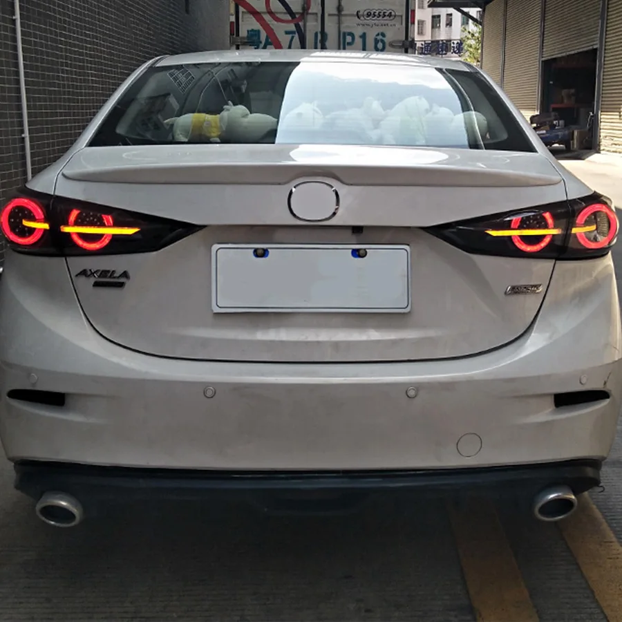 Автомобильный Стайлинг светодиодный задний фонарь для Mazda 3 Axela задсветильник s