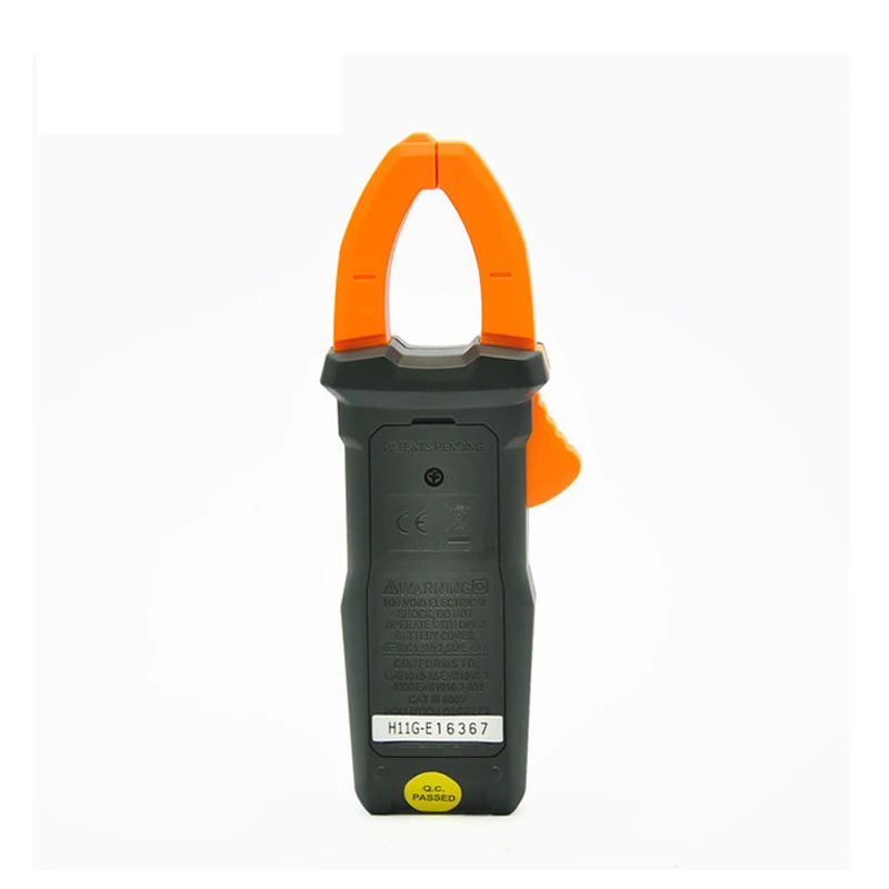 PEAKMETER PM2016S/PM2016A умный мини цифровой AC клещи 200A 600 В мультиметр с сопротивлением частоты удержания данных NCV тестер