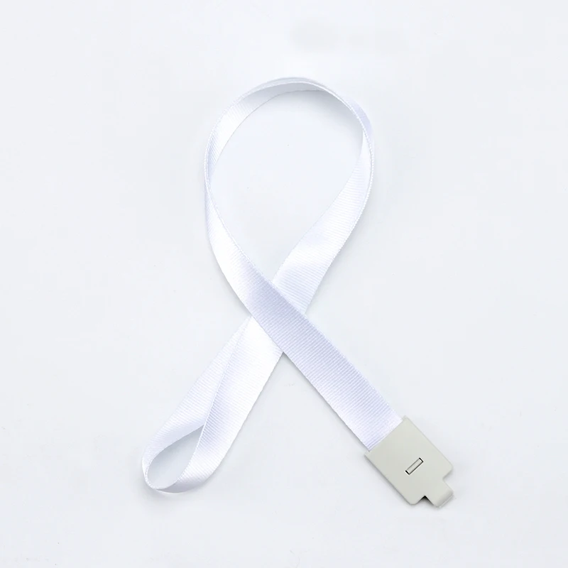 White 15 мм шнурок для ключей ID держатель для карт 6736 - Цвет: White