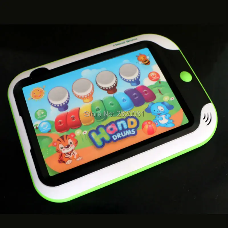 Детский музыкальный сенсорный экран игрушка ручной барабан и модель пианино