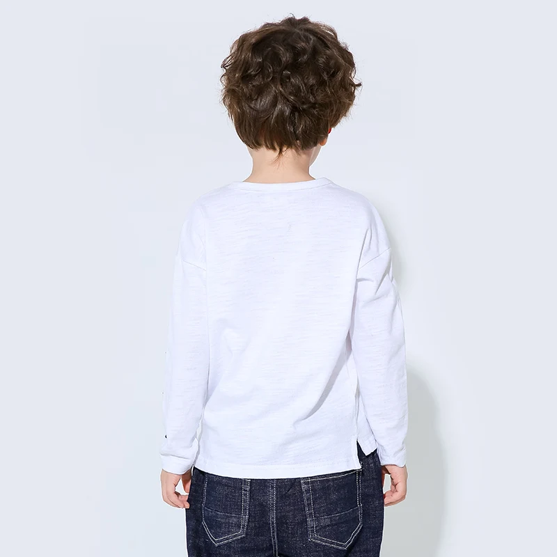 Pioneer kids/новая футболка с длинным рукавом для мальчиков детская одежда модная