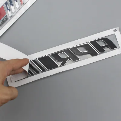5X 3D ABS пластиковые автомобильные наклейки для сцены эмблема хвостовая часть/+