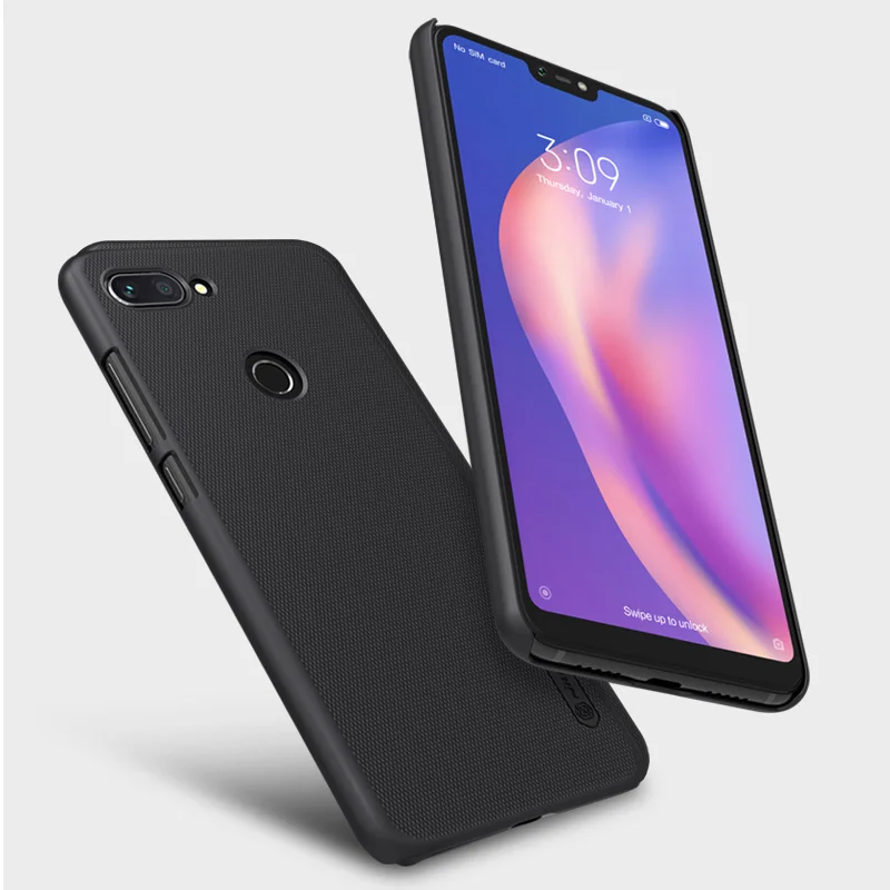 Для xiaomi mi 8 lite чехол 6,26 ''NILLKIN матовая жесткая задняя крышка Подарочный держатель для телефона для xiaomi 8 lite mi 8 lite чехол