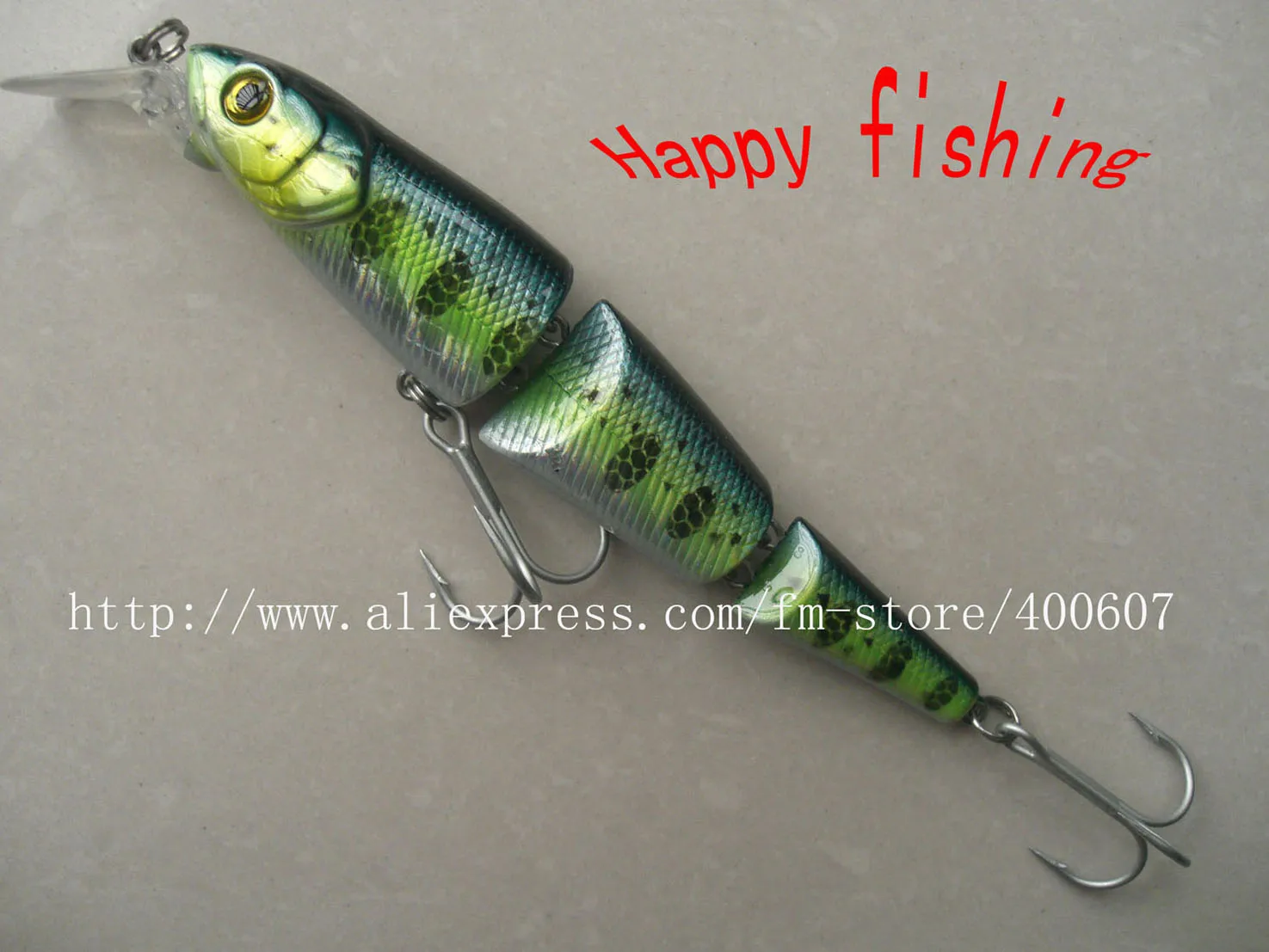 Японский стиль MS Slammer Тип 3 секций шарнирная жесткая приманка bai tHard (MS130s)