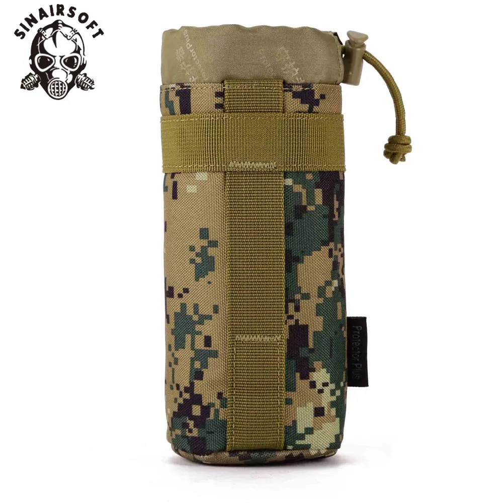 SINAIRSOFT система MOLLE армейская прочная бутылка для воды D-образный держатель сумка