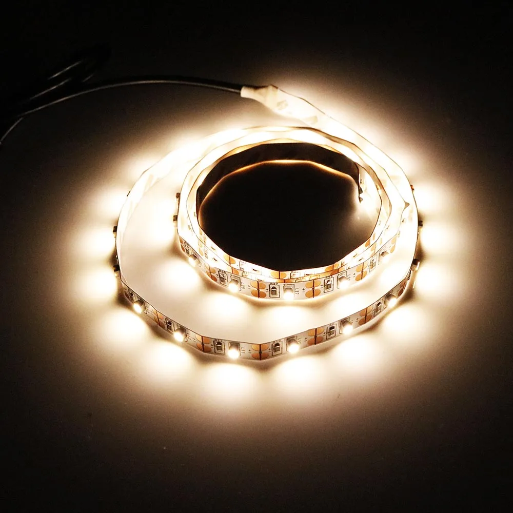 Светодиодная лента RGB/красный/синий/белый 60 светодиодов/м 3528 SMD 50/100/150/200 см|usb led