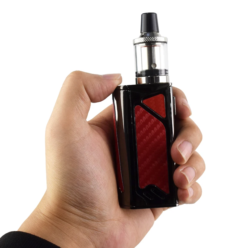 2шт HT 100W коробка мод bulit in 2200mah Батарея с 3 5 m атомайзер светодиодный экран вейп