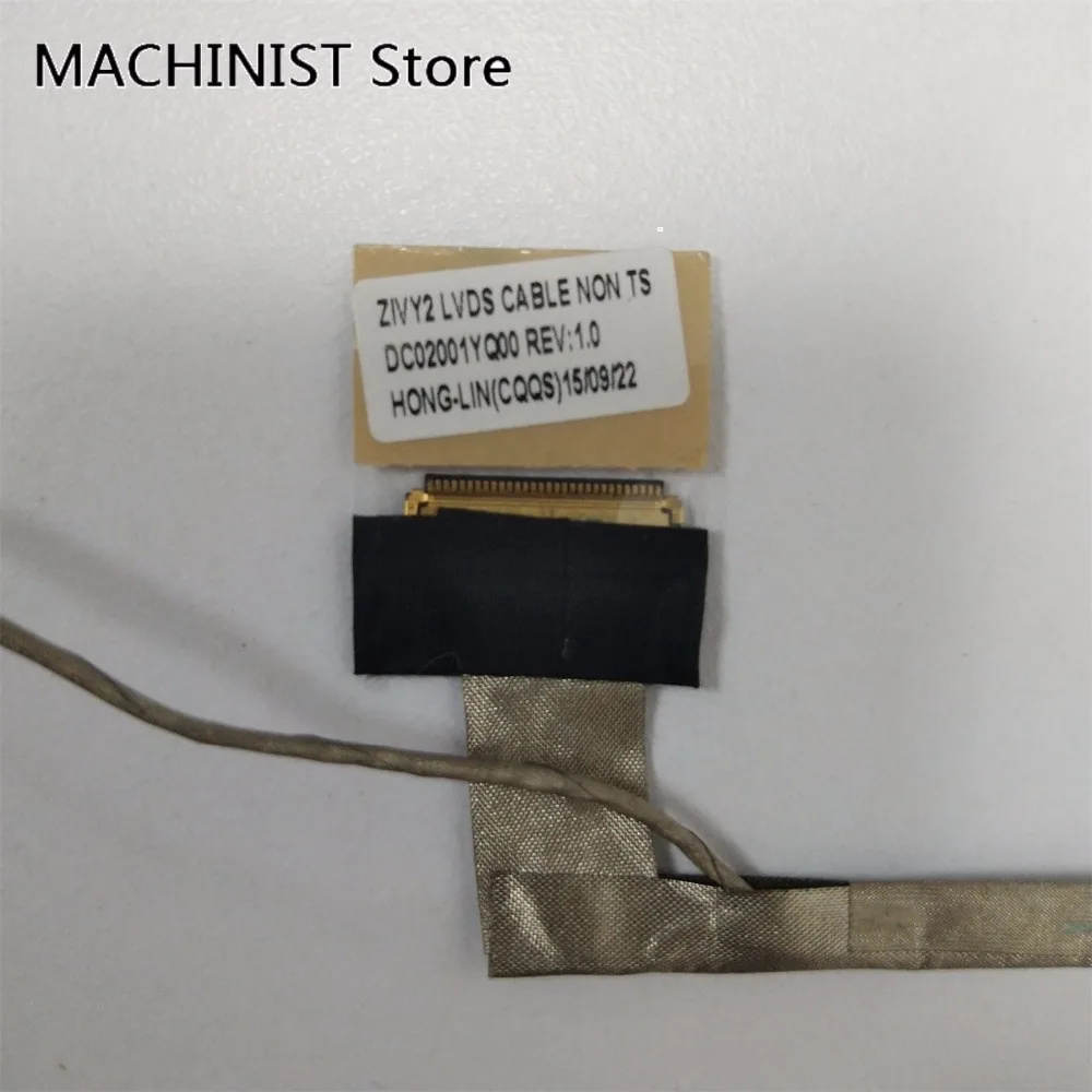 Новый оригинальный кабель ZIVY2 LVDS для LENOVO IdeaPad Y50 70 ЖК дисплей светодиодный гибкий