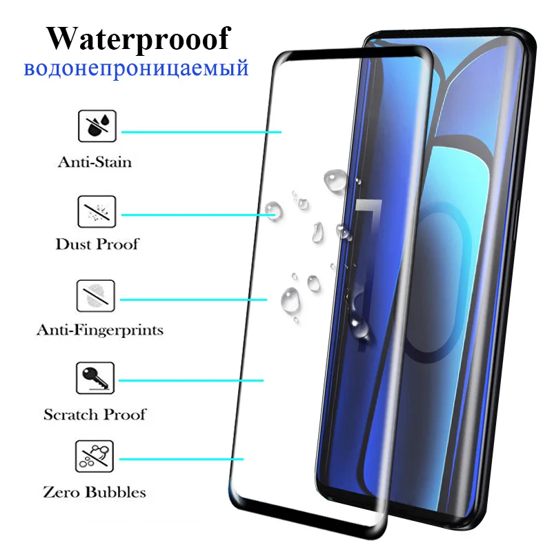 3D Защитное стекло для Samsung Galaxy S10 Plus защита экрана Lite закаленное S10plus S10Lite S 10 Sumsung cam