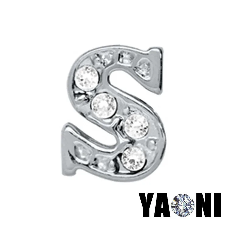 26 букв подвески сделай сам искусственный алфавит Плавающие Подвески для