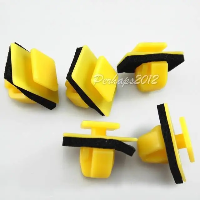 

15x OEM Nylon Rocker Moulding Clip W/ Sealer Retainer A21064 87758-35000 8775835000 for Accent for Santa Fe for Tiburon