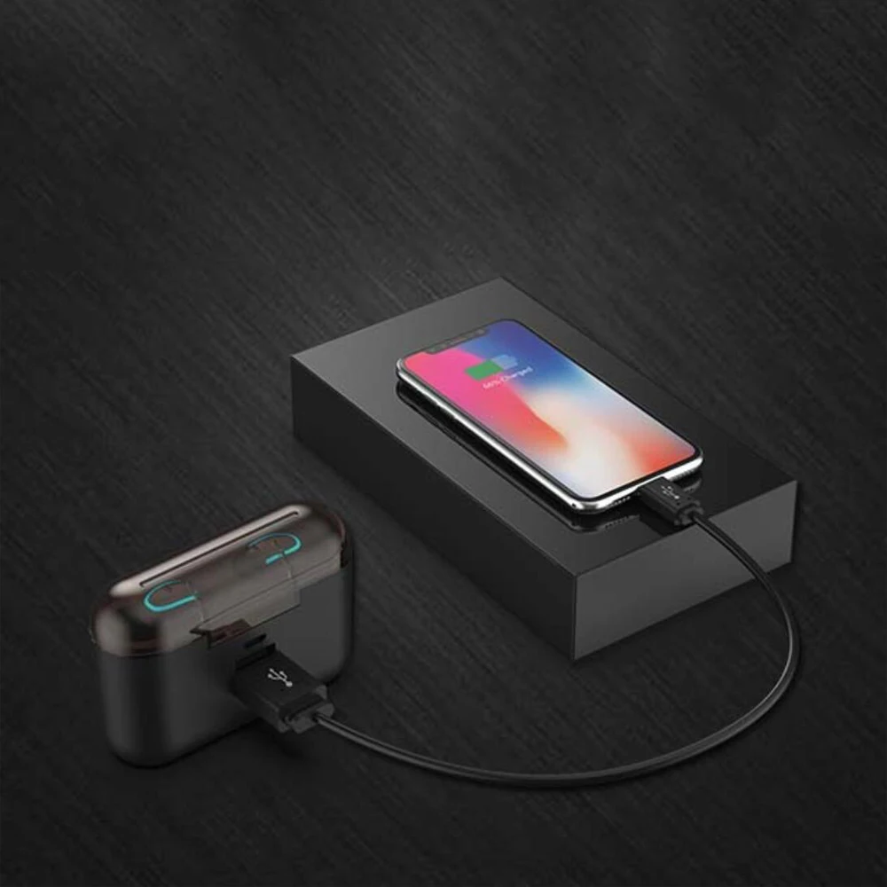 Наушники-вкладыши Q32 с цифровым дисплеем Беспроводная Bluetooth-гарнитура TWS