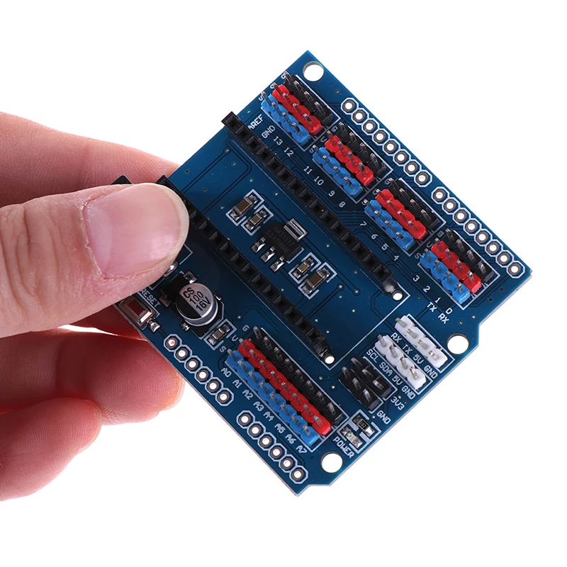 Модуль для Arduino Nano v3.0 3 0 I/O IO плата расширения микродатчик защитный модуль Uno R3 Leonardo