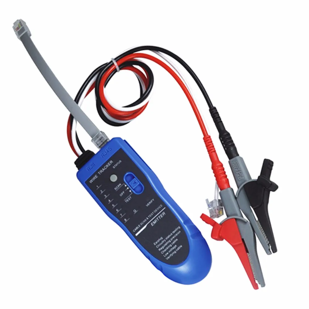 Провод трекер телефон LAN кабель RJ45 RJ11 открытый короткого замыкания тестирование