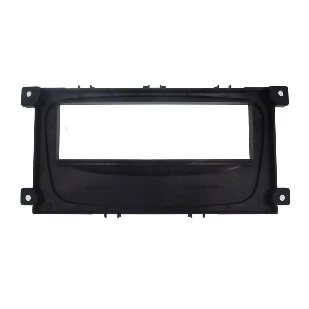 1 din Автомобильная фасция панель Рамка для FORD Focus II, Mondeo, S-Max, C-Max, Galaxy II, Kuga(черный) установка объемных комплектов 08-001