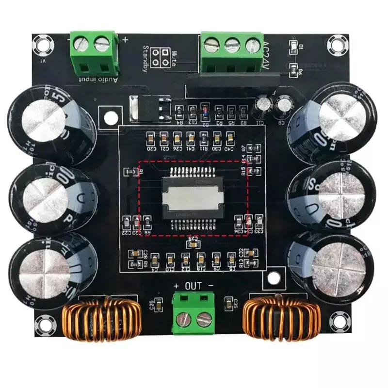 420 Вт tda8954-й BTL режим HIFI моно цифровой усилитель плата высокой мощности сценический динамик сабвуфер усилитель