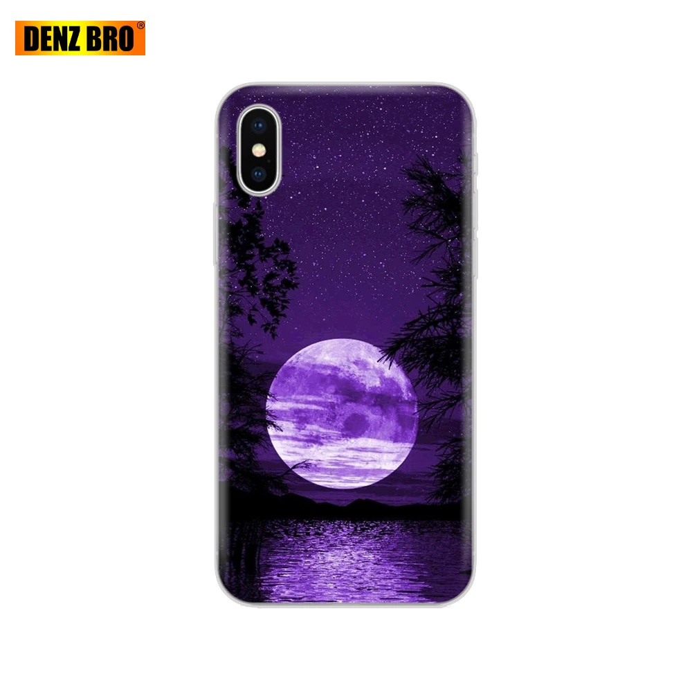 61837 Для iPhone 5 5S SE 6 6 S 7 8 Plus X 10 чехол для Capa iPhone 6 iPhone 6 S iPhone 5 силиконовый для galaxy Вселенная Небо красочный - Цвет: 61837