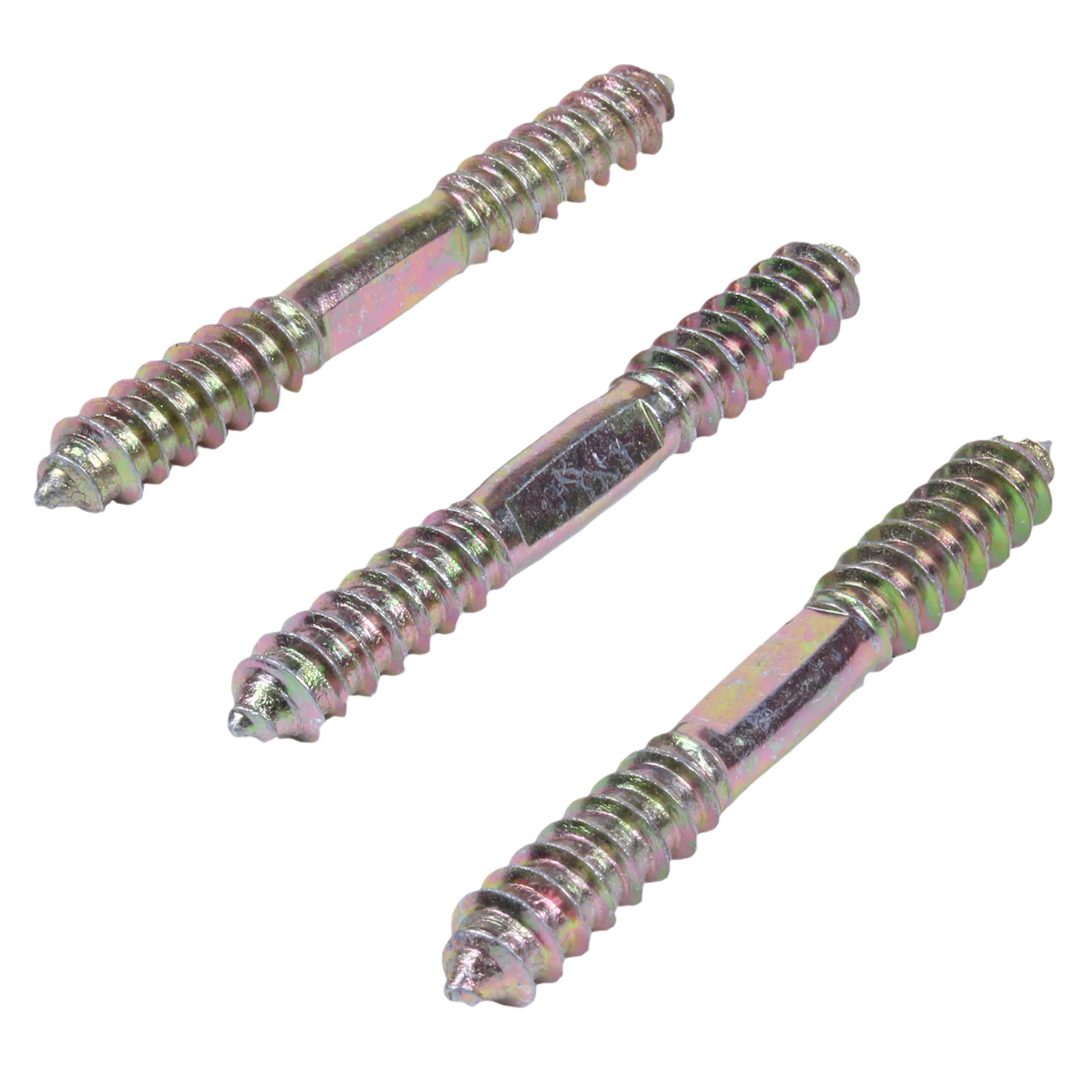 M8 x 70mm Double head Wood to Furniture Fixing Dowel Screw 10Pcs | Обустройство дома