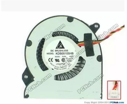 Новый охлаждающий кулер для ноутбука Asus Eee Pad EP121 B121 DELTA KDB05105HB AH1G 5V 0.40A|cpu cooling|laptop cpu