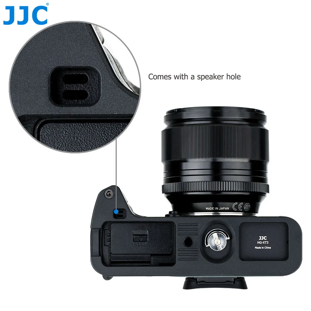 JJC Камера Quick Release Plate L кронштейн держатель рукоятка для ЖК-дисплея с подсветкой Fujifilm X-T3 X-T2 XT2 XT3 Камера s заменяет Fuji MHG-XT3 MHG-XT2