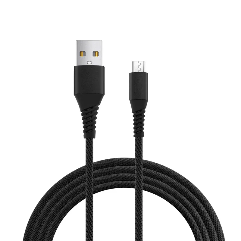 USB 2 0 нейлоновое микро зарядное устройство адаптер Usb для Huawei Y6 Y7 P8 Lite Prime Pro 2017 2018