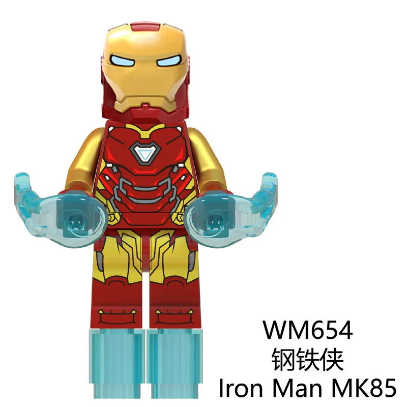 Новое поступление Железный человек Legoings Мстители 4 шт. капитан Марвел Тор Халк