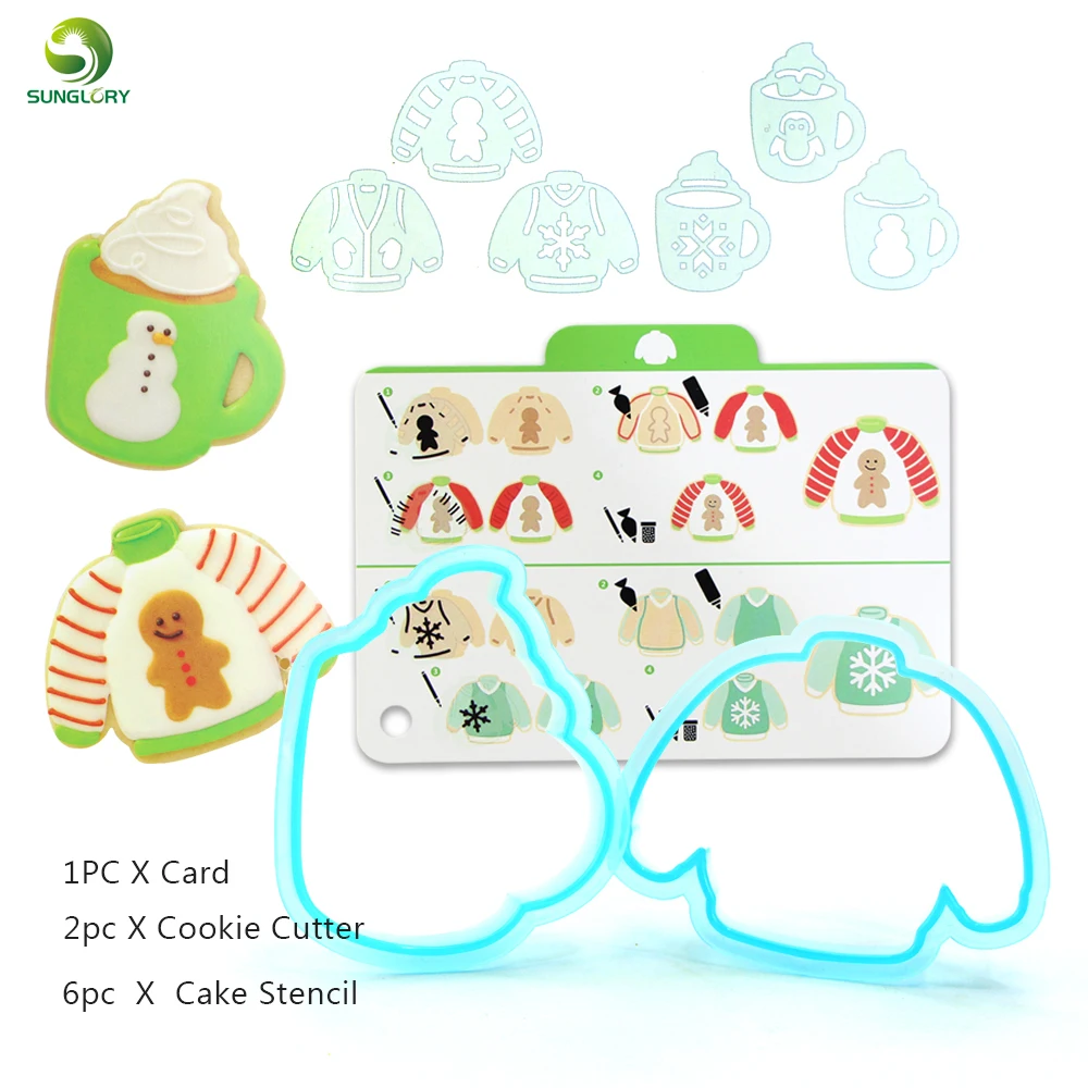 16 различных форм машина башня собака Icecream резак для печенья наборы трафареты
