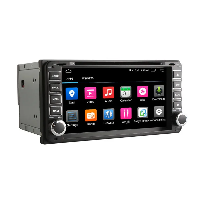 Восьмиядерный 2G RAM Android 6 0 4G Автомобильный DVD GPS стерео радио плеер для Toyota Kluger Allion