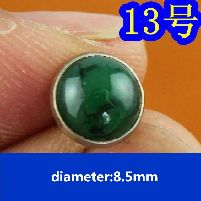 13 50 шт. 8,5 мм полукруглые цветные бирюзовые заклепки DIY металлические заклепки панк для обуви сумки джинсы одежда ремесла поставки ремень винт - Цвет: 13