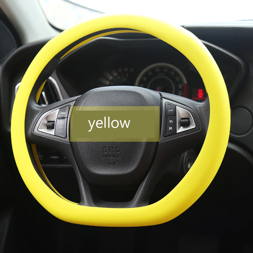 Дешевые автомобильные эластичные чехлы на руль для Daewoo Matiz Nexia Nubira Sens Tosca Winstorm