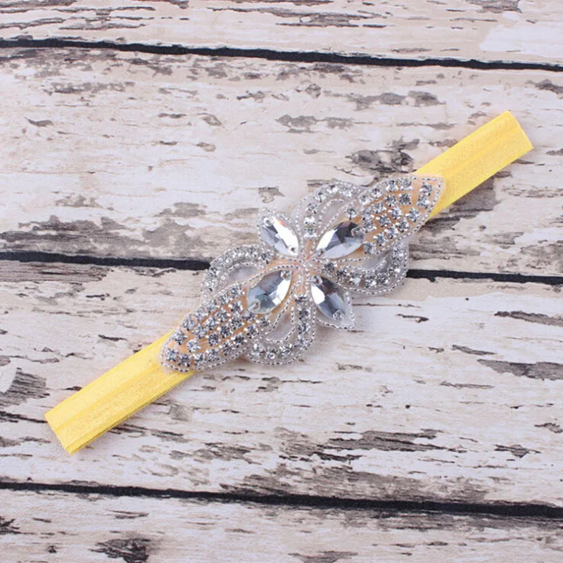 1 шт. Новая Детская повязка на голову со стразами для фотосессии новорожденных